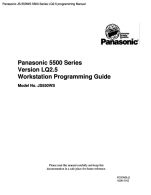 JS-550WS 5500 Series LQ2.5 programming